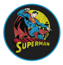 Superman Vintage - 4 Vinyl Decal Car Cooler Laptop Truck Smoker Trailer Bar
