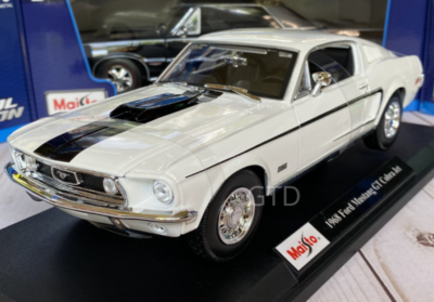 1960s Ford Mustang GT Cobra Jet by Maisto 1:18 Diecast Metal