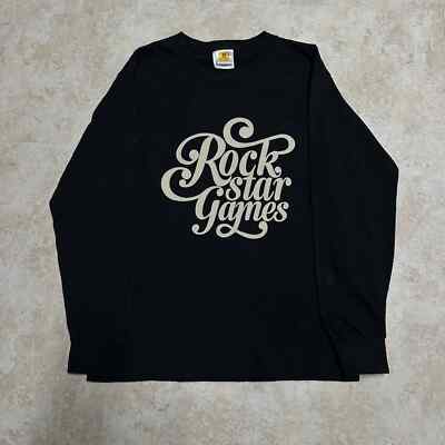 Official Rockstar Games GTA Grand Theft Auto Promo Long Sleeve T