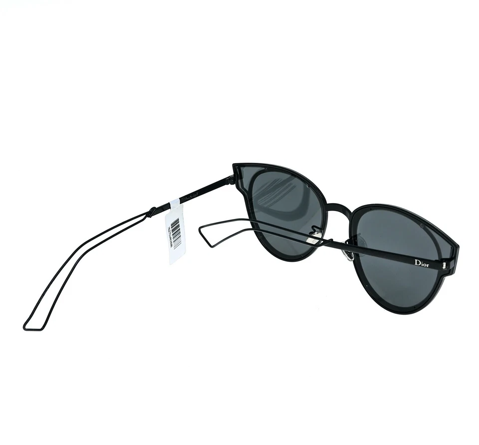 Gafas de sol DIOR para mujer esculpidas 65 mm ojo de gato en negro/gris R1540 Foto 4 de 4