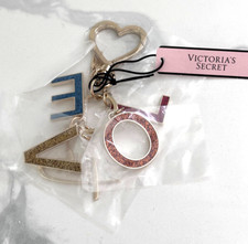 Victoria's Secret Key Chain Multi Color Love