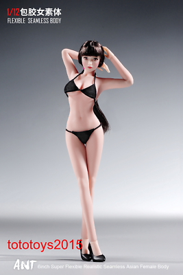 TBLeague+ANT BODY 1/12セット シームレス 人形 ANT 1:12 Seamless Pale Skin Female details Action Figure Body Hand