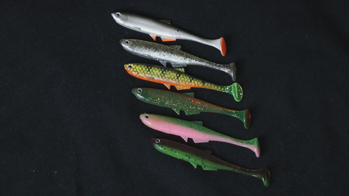 LMAB Bleak Shad KÖFI 6 cm - Gummifisch für Barsch Zander Jiggen Jig Angeln UL - Video 1 of 1