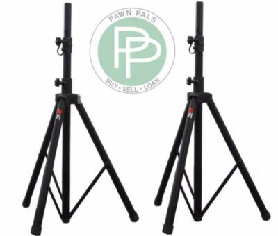 Pro 400 Stand Set of 2 Power Pro Audio PS-003B Tripod DJ Adjustable Powered Speaker ...