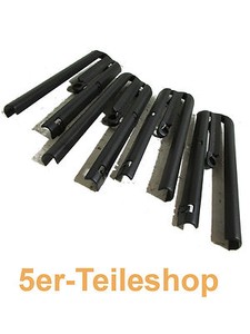 BMW E39  Sitzverkleidung Sitzschiene SCHWARZ 8207214 8207213