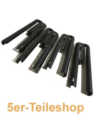 BMW E39  Sitzverkleidung Sitzschiene SCHWARZ 8207214 8207213