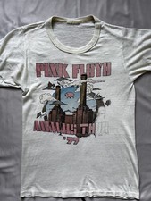 Very RARE Pink Floyd Animals 77 Tour Shirt Single Stitch Vintage