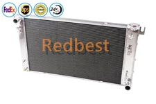 Aluminum Radiator 4 Row Fits 1994-2001 Dodge Ram 1500 2500 3500 5.2L 5.9L CC1552
