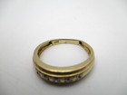 14K Yellow Gold Diamond Men's Band Ring Size 9 [R344] — photo 6
