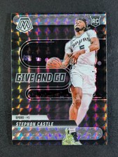 2024-25 Panini Mosaic Basketball STEPHON CASTLE Rookie RC Mosaic Prizm #6