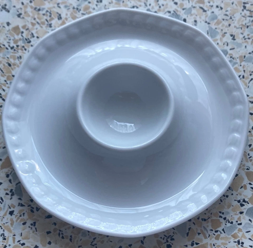 Eierbecher mit Schalenablage Seltmann Weiden Andrea weiß