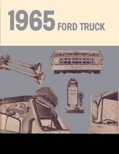 1965 Ford Truck All Models Parts Book