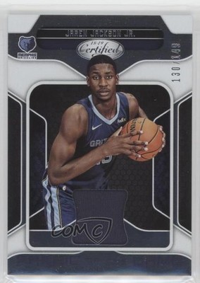 2018 Certified Fabric of the Game Rookies 130/149 Jaren Jackson Jr #FG-JJ RC s3g