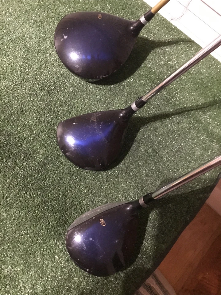 Top Flite Left Handed Advance Woods Set (D, 3W, 5W) Regular Steel & Graphite - Image 4 of 4