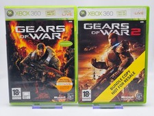 🎮 Lot Gears of War 1 + Gears of War 2 – Xbox 360 – Complets