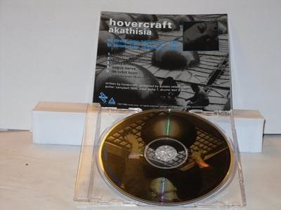Hovercraft -  Akathisia Promotional ONLY CD Single - MUSD ** Free Shipping**