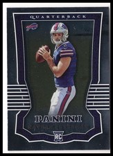 Nathan Peterman 2017 Panini Foil Rookie Card!!. rookie card picture