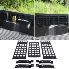 Cargo Box Sidebar Tactical Panel Carbon Steel + Aluminum For Toyota Tacoma 2024+