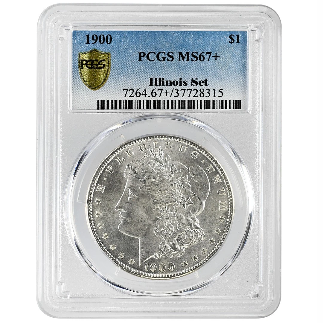 1900 $1 Morgan Dollar PCGS MS67+
