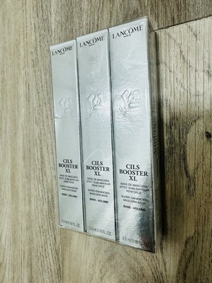 PACK OF 3 - FACTORY SEALED! Lancôme Cils Booster XL Super-Enhancing Mascara Base