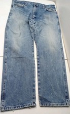 WRANGLER - Men's Cowboy Cut Original Fit Blue Jeans - 13MWZGK - Size 36x30