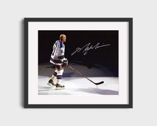 Hockey Autograph Print - Mark Messier - Captain Clutch
