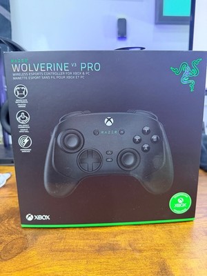 Razer Wolverine V3 Pro Wireless Gaming Controller Black with hyperspeed 2.4ghz