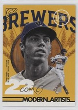 2022 Topps Gallery Modern Artists Christian Yelich #MA-18 9hx