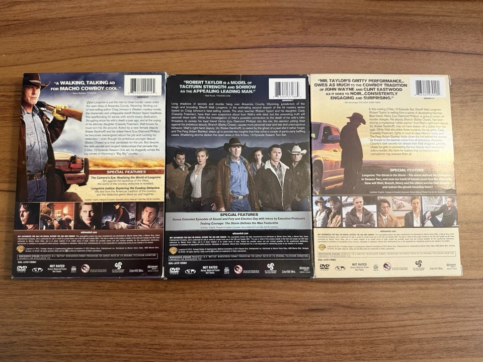 Longmire: The Complete First, Second, and Third Seasons DVD Set - Image 2 of 3