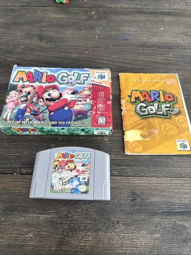 Mario Golf (Nintendo 64 N64, 1999) CIB Complete