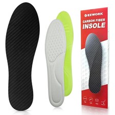 Carbon Fiber Insoles, Foot Plate 1 Pc Rigid Shoe Insert Support Turf Toe  Ebay