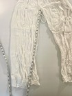 Women’s Olivaceous White Waist Tie Lounging Pants Size Small — photo 5
