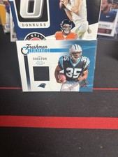 2005 Leaf Rookies & Stars Eric Shelton FO-11 /350 Panthers Football