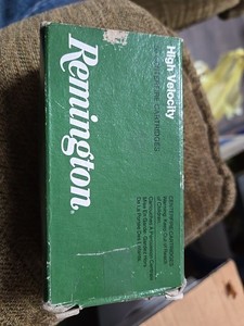 Remington High Velocity 32 Automatic 71Gr Metal Case Empty Ammo Box