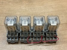 Potter Brumfield KUP-11D15-24 TE 8 Pin Relay 24VDC 10A 1/3HP LOT OF 4