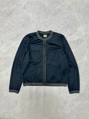 Acne Studios Pigall DF Zip Track Jacket Cardigan Multi pockets