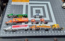 Road Champs Matchbox Hot Wheels Tractor Trailer Semi Cab Lot