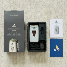 Andis TS-1 Pro Foil Shaver, Lithium Titanium, Cord/Cordless, with Charger, Gray