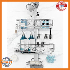 ODesign 2-Tier Stainless Steel Anodized Aluminum Rustproof Shower Caddy