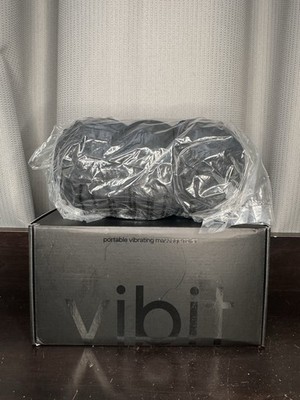 Vibit Portable Vibrating Massage Roller (black) - New Open Box | eBay