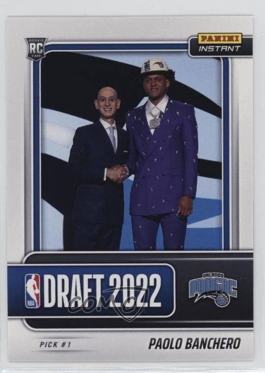 2022-23 Panini Instant Draft Night 2022 /1690 Paolo Banchero #DN1 Rookie RC uk2