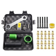Electric Rivet Tool Adapter Kit with Mandrels and Nut Set for Drill Use