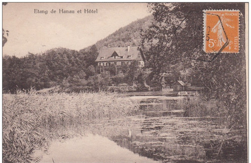 CPA - Étang de Hanau et