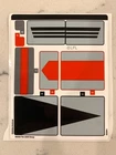 LEGO STICKER SHEET for 75429 AT-AT Driver Helmet, New & Genuine!