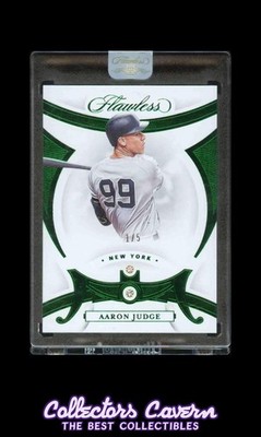 2020 Panini Flawless Dual Diamonds #2 Aaron Judge #d 1/5