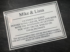 Personalised Licensed Alcohol Sign Metal Custom Name Plaque Door Wall Pub Bar