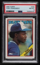 1988 Topps Tony Fernandez #290 PSA 8 1s6g