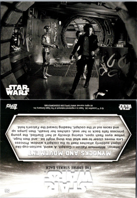 2019 Topps Star Wars TESB Black & White Mynocks and Movement #56 NM/M