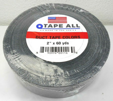 Tape All DUCT TAPE 2" x 60 yds MADE IN USA Heavy Duty Home Garage Tools Camp BLK