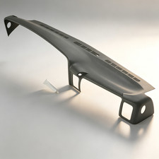 Molded Dash Cover For Tahoe Suburban Yukon 1999-2006 In Dark Pewter Gray Overlay Molded Dash Cover For Tahoe Suburban Yukon 1999-2006 In Dark Pewter Gray Overlay